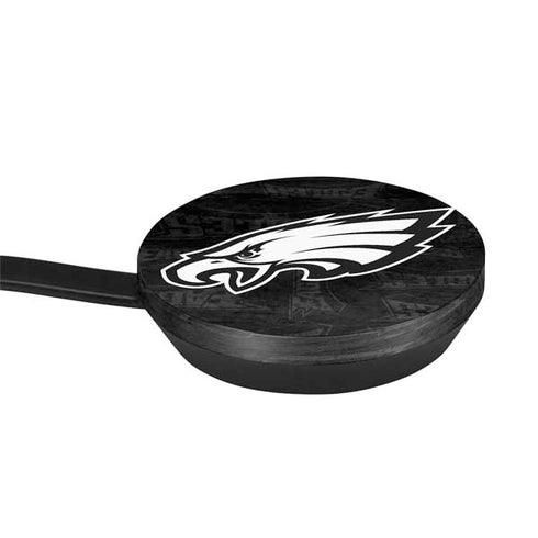 NFL Philadelphia Eagles Black & White Google Stadia Controller Skin